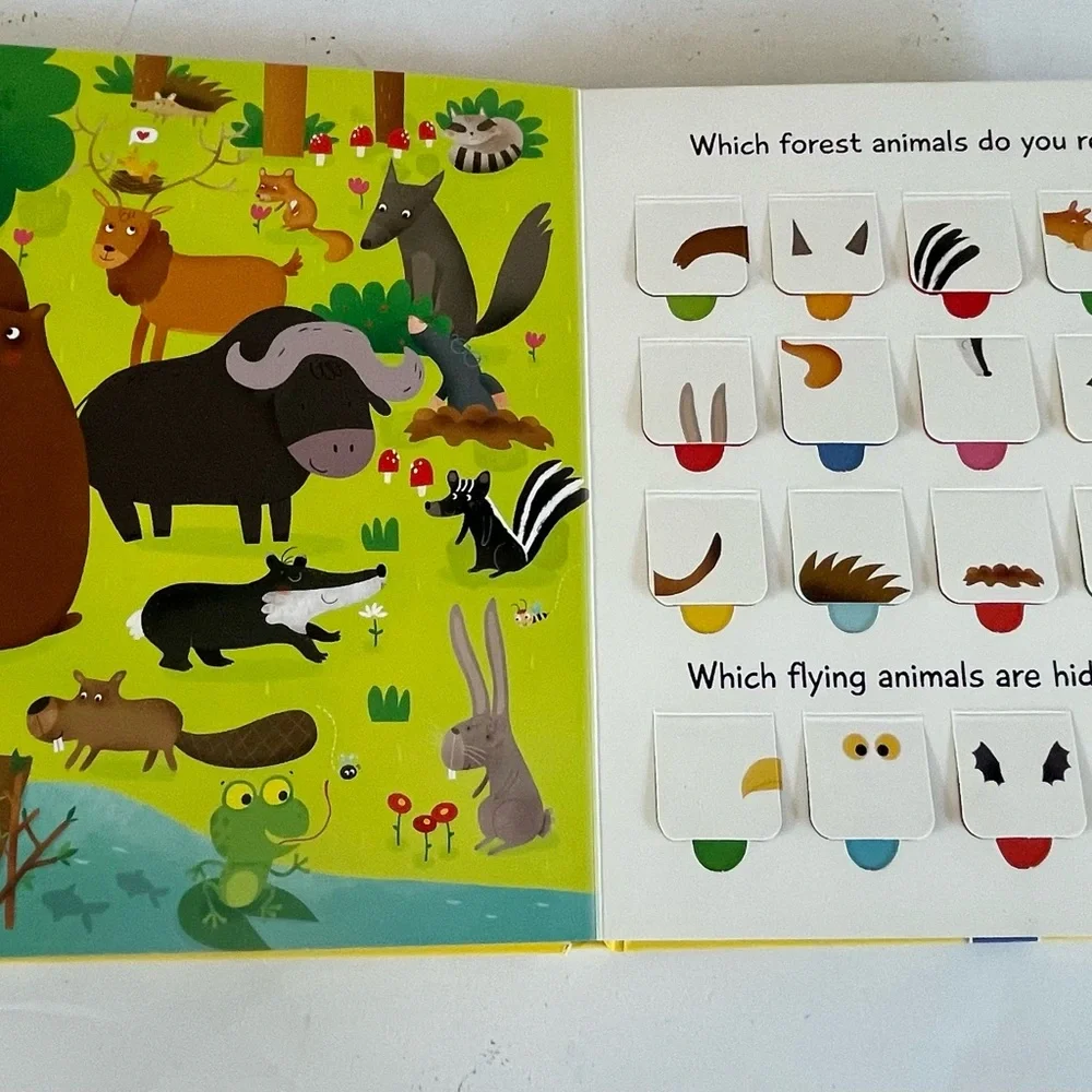 100 Flaps To Learn Animals book‎